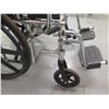 Image 4 : Medline MDS80680G Excel Extra-Wide (22") Seat Wheelchair