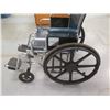 Image 8 : Medline MDS80680G Excel Extra-Wide (22") Seat Wheelchair