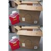 Image 1 : Qty 2 Boxes (total 24) BD 305465 Sharps Collectors 6 gal. w/ Lids