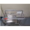 Image 2 : Rolling Metal Cart w/ Underdrawer & Top Basket / Bed 32"x17"x38"H