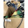 Image 2 : BOX OF HAND SAWS, SPRAYER, ETC