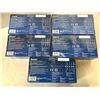 Image 2 : 5 BOXES NITRILE POWDER FREE EXAM GLOVES SIZE LARGE - 300 GLOVES PER BOX, 1500 TOTAL