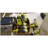 Image 1 : LOT OF RYOBI DRILLS - ALL WORK, NO BATTERIES