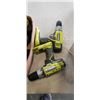 Image 2 : LOT OF RYOBI DRILLS - ALL WORK, NO BATTERIES