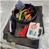 Image 1 : CAR MATS, DRAIN PAN, SMALL FIRST AID KIT, ETC