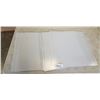 Image 1 : LOT OF PLEXI SHEETS APPROX 20"X18"