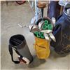 Image 3 : 3 GOLF BAGS WITH ASSORTED CLUBS