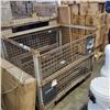 Image 1 : WIRE METAL STORAGE CRATE