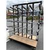 Image 4 : CANTILEVER STOCK RACK, ROLLING, 5FT WIDE 7 FT TALL