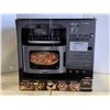 Image 2 : BELLA PRO SERIES 12 QT STAINLESS PIZZA OVEN WITH ROTISSERIE TESTED WORKING