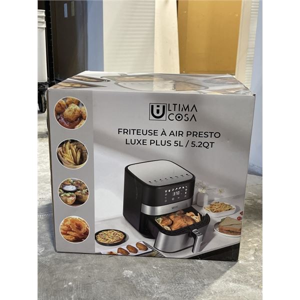 ULTIMA COSA 5QT DIGITAL AIR FRYER - TESTED WORKING, RETAIL $229