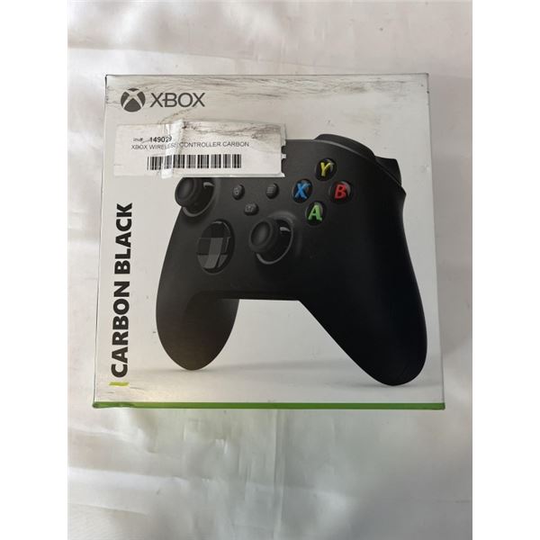 XBOX WIRELESS CONTROLLER CARBON BLACK TESTED WORKING