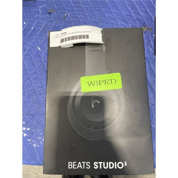 BEATS STUDIO 3 BLUETOOTH OVER EAR NOISE CANCELLING HEADPHONES - TESTED WORKING, RETAIL $439