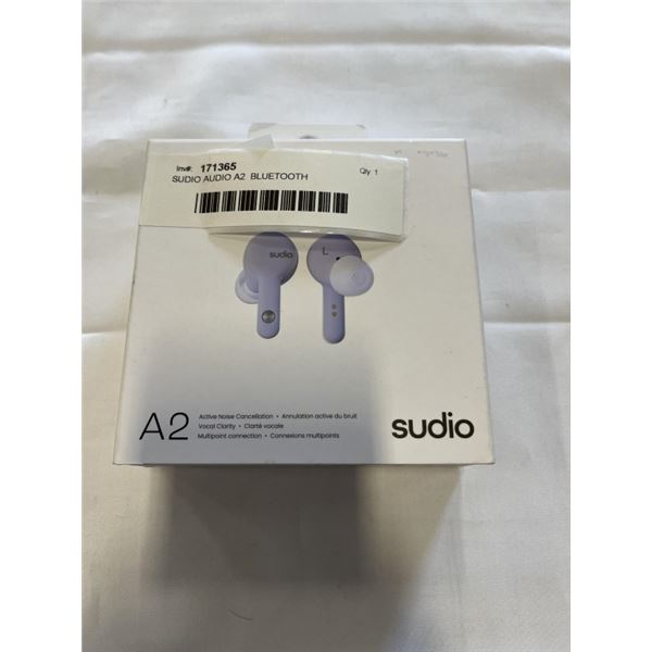 SUDIO AUDIO A2  BLUETOOTH HEADPHONES - RETAIL $69