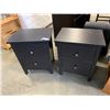 Image 2 : 2 IKEA 2 DRAWER HEMNES NIGHTSTANDS