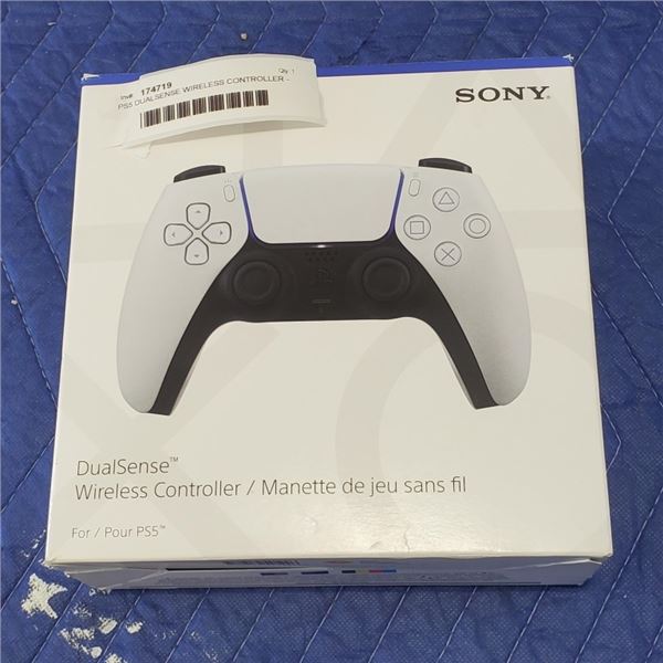 PS5 DUALSENSE WIRELESS CONTROLLER - TESTED WORKING, RETAIL $89