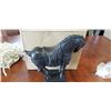 Image 1 : NEW BLACK HORSE MARBLE FIGURE