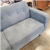 Image 2 : GREY FABRIC SOFA, CLEAN GOOD ONDITION, NO RIPS OR TEARS