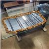Image 1 : GOLD GUILT FRAMED MIRROR 26 INCH X 45 INCH