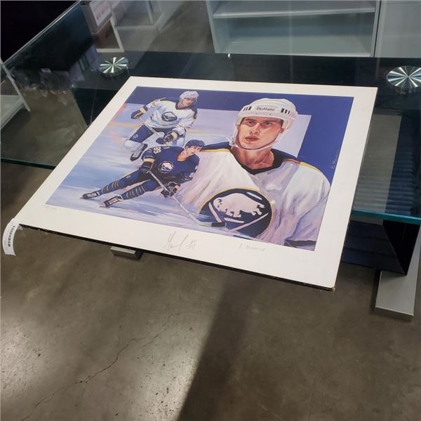 SIGNED ALEXANDER THE GREAT BUFFALO SABRES PICTURE