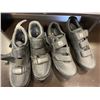 Image 1 : 2 PAIRS OF CLIP IN BIKE SHOES, SIZE 8/9 AND 10