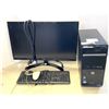 Image 1 : HP INTEL I3 COMPUTER WINDOWS UPDATE W/ MONITOR, KEYBOARD, AND MOUSE - RESET READY TO USE