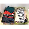 Image 1 : 2 BOXES OF NEW LADIES CLOTHING - LE CHATEAU AND SUZY SHIER