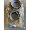 Image 1 : 3 NEW DOUBLE COLLAPSIBLE BOWL SETS, SILICON BAKING SHEET AND 16 NEW KIDS CHOPSTICK SETS