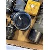 Image 2 : TRAY OF ASSORTED VINTAGE CAMERA LENSES