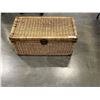 Image 1 : VINTAGE WICKER TRUNK