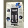 Image 2 : HAMILTON BEACH PROGRAMMABLE DRIP COFFEEMAKER 14-CUP, TESTED WORKING - RETAIL $74