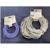 Image 2 : 200FT OF CAT-6 ETHGERNET CABLE, 100FT LENGTH, AND 2 50 FT LENGTHS