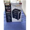 Image 2 : BRAND NEW FELLOWS POWER SHRED 16 SHEET PAPER SHERDDER - TESTED WORKING, RETAIL $329