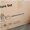 Image 3 : BRAND NEW OUTDOOR RATTAN PATIO SECTIONAL WITH STOOLS ONLY, NO TABLE -  RETAIL $1099
