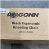 Image 3 : NEW DRAGONN BLACK ERGONOMIC KNEELING CHAIR