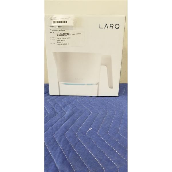 LARQ PUREVIS 8 CUP WATER FILTRATION PITCHER - TESTED WORKING, RETAIL $174