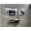 Image 2 : 2 BRAND NEW OIL RUBBED BRONZE ENTRY KNOB SET WITH KEYS