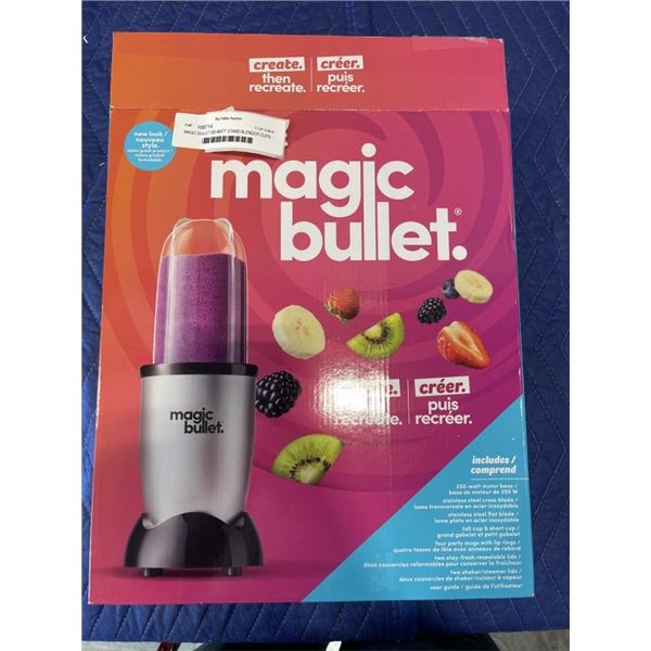 MAGIC BULLET 250-WATT STAND BLENDER CUPS - TESTED WORKING, RETAIL $59