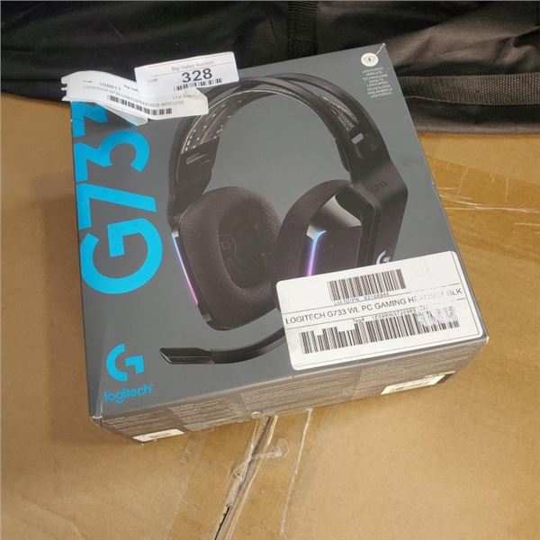 LOGITECH G733 LIGHTSPEED RGB WIRELESS HEADSET - TESTED WORKING, RETAIL $179