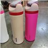 Image 2 : 4 OWALA METAL INSULATED TRAVEL BOTTLES RETAIL $120