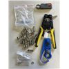 Image 2 : 2 RIVERWELD WELDING CABLE 4PC SETS AND CABLE CRIMPER