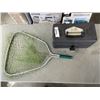 Image 1 : FISHING NET AND TACKLE BOX