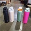 Image 1 : 4 OWALA METAL INSULATED TRAVEL BOTTLES RETAIL $120