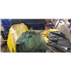 Image 1 : 4 RAIN JACKETS AND 2 LARGE FISHING NETS