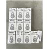 Image 1 : 10 NEW MASTER COMBINATION PADLOCKS