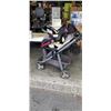 Image 1 : GRACO 3 WHEEL STROLLER AND BABY TREND CAR SEAT