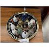 Image 2 : 3 NESTING TRAYS W/ LOT OF BELLS