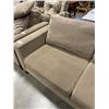 Image 2 : OLIVE GREEN MICROFIBER SOFA MANUFACTURED BY SOFA-SO-GOOD