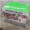 Image 1 : HAMILTON BEACH EASY REACH CONVECTION TOASTER OVEN - TESTED WORKING, RETAIL $89