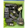 Image 2 : 4 TOTES OF ASORTED VINTAGE CAMERA FLASHES